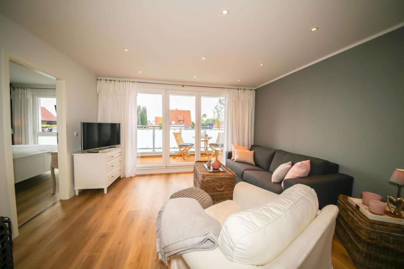 Ferienwohnung Strandvilla Augustusbad App. 08 Шарбойц Экстерьер фото